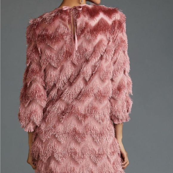 Hutch Fringe Chevron Dress - Picture 2 of 5